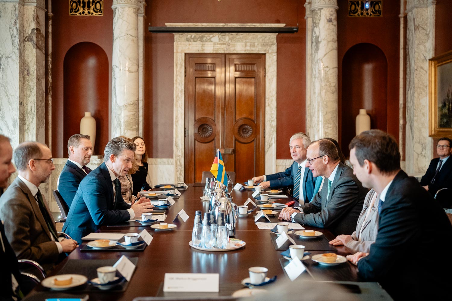 Fotoreportage Delegationsreise mit Friedrich Merz nach Skandinavien