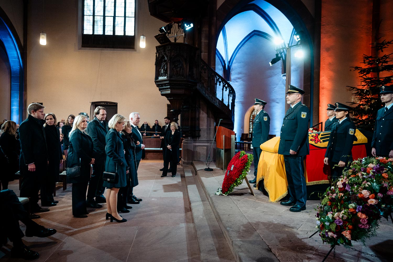 Fotoreportage Beerdigung, Wolfgang Schäuble