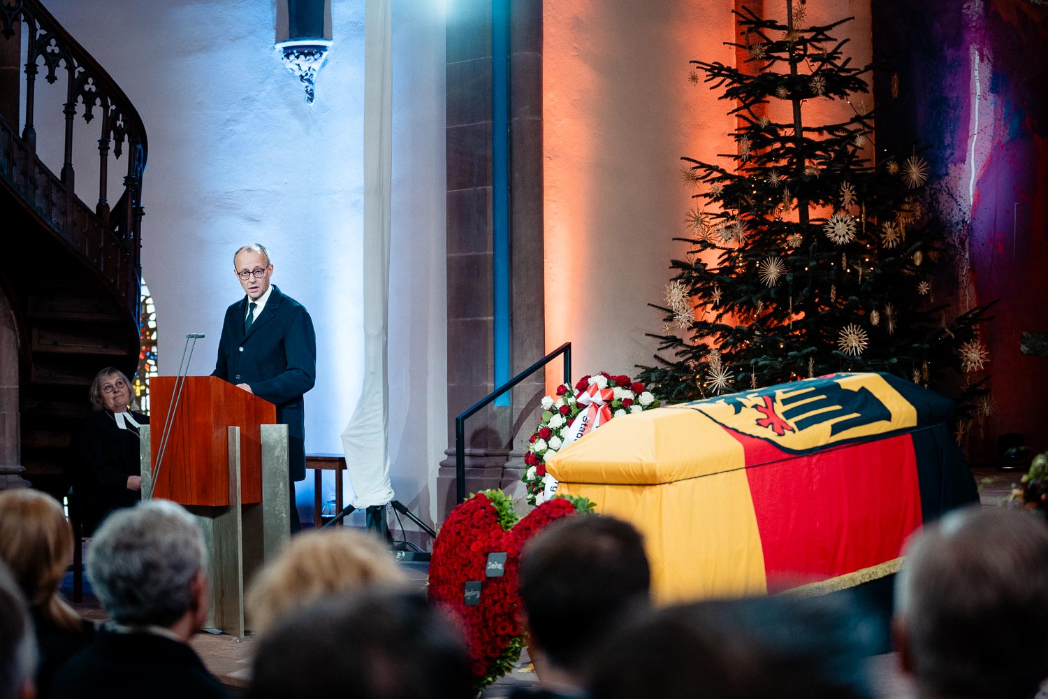 Fotoreportage Beerdigung, Wolfgang Schäuble