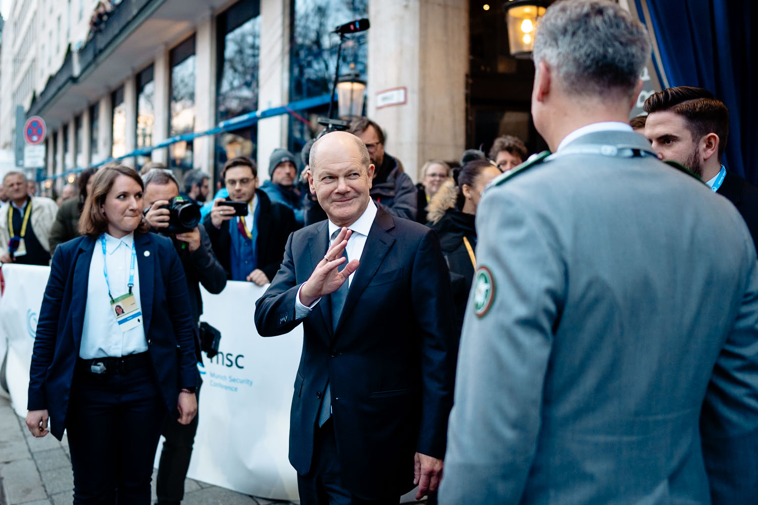 Münchener Sicherheitskonferenz Olaf Scholz