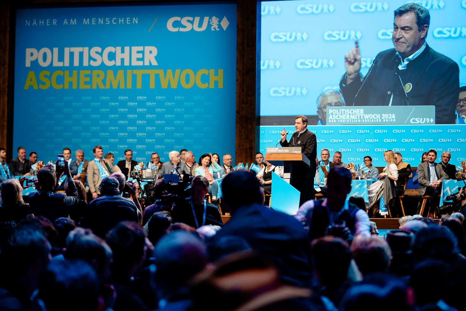 politischer Aschermittwoch der CSU in Passau