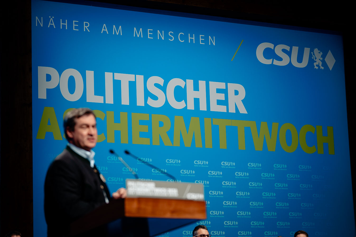 politischer Aschermittwoch der CSU in Passau