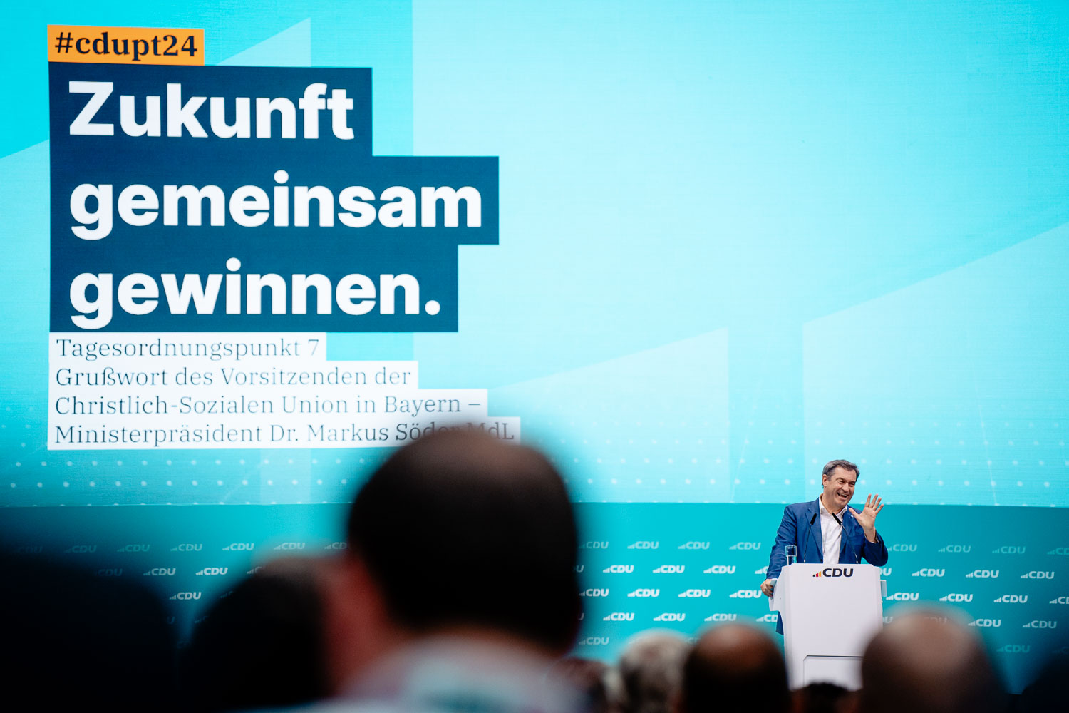 Bilder vom Parteitag der CDU 2024